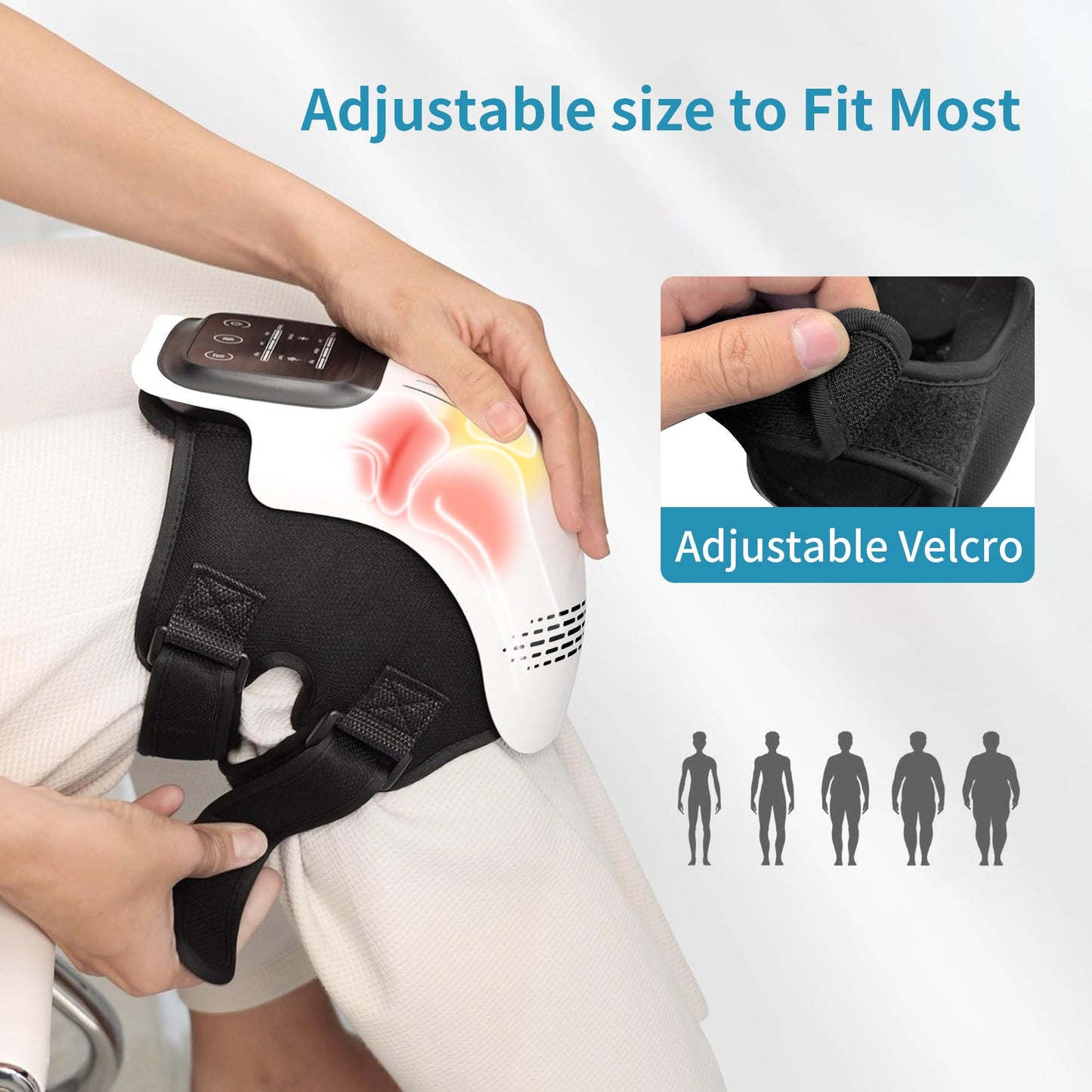 Smart Knee Massager – Heat, Vibration & Air Therapy