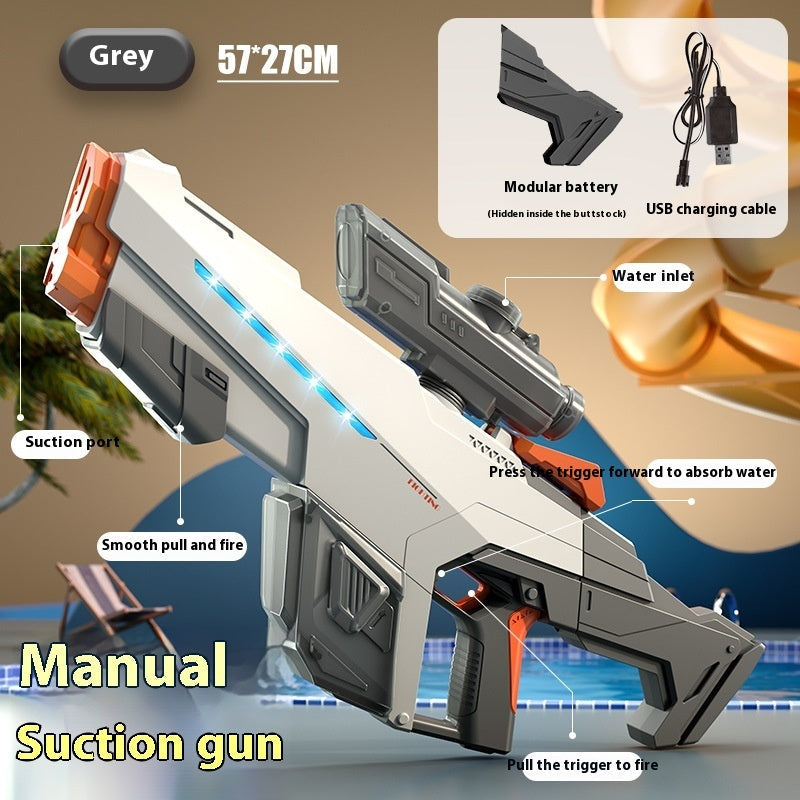 Futuristic Blaster Watercannon – Sci-Fi Soaker with Scope