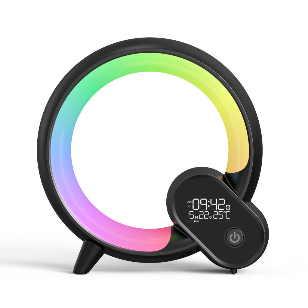 RGB Halo Alarm Clock with Sunrise Light & LED Display