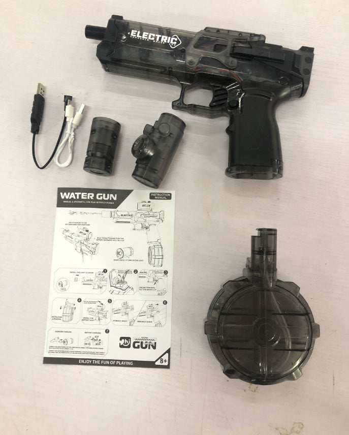 Fire Rat Electric Water Pistol – Auto-Soak & Light FX