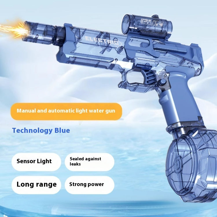 Fire Rat Electric Water Pistol – Auto-Soak & Light FX