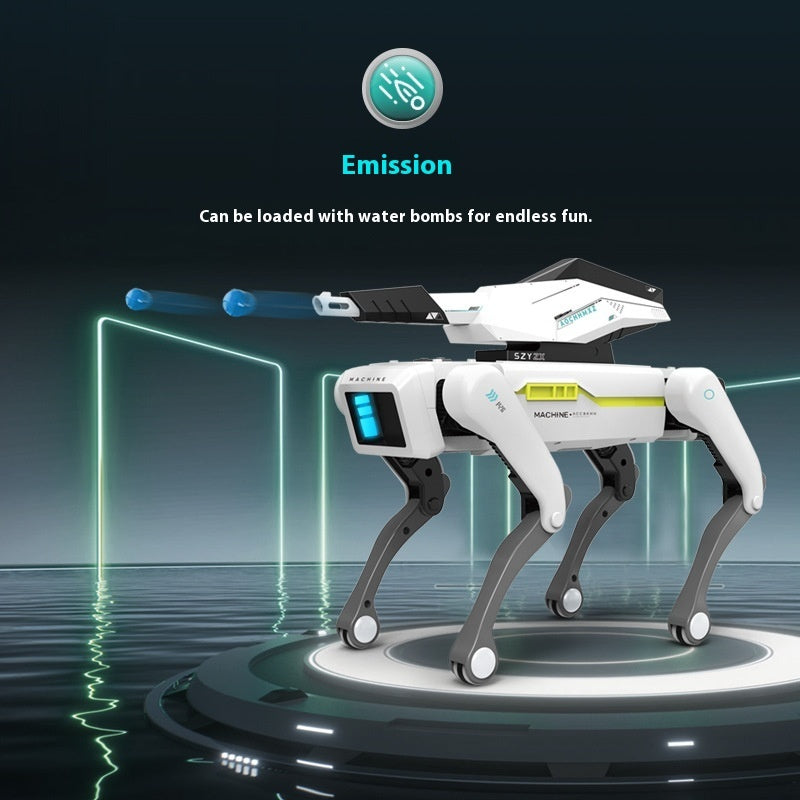 Robotic Dog Water Blaster – Smart Quad Runner Toy