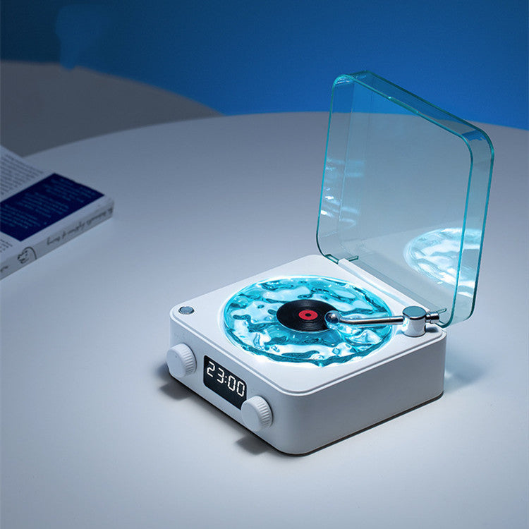 Retro Bluetooth Turntable Speaker – Vinyl-Style Vibes