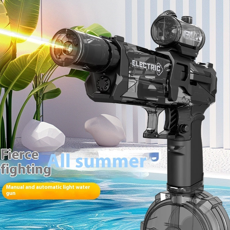 Fire Rat Electric Water Pistol – Auto-Soak & Light FX