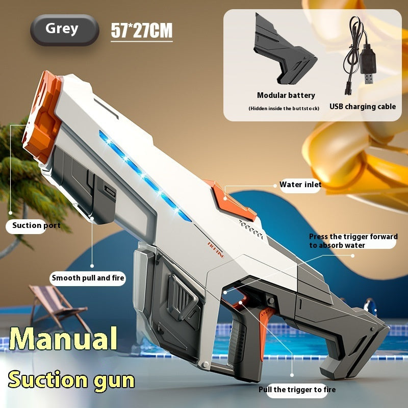 Futuristic Blaster Watercannon – Sci-Fi Soaker with Scope