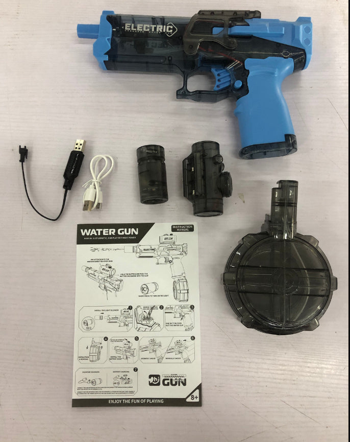 Fire Rat Electric Water Pistol – Auto-Soak & Light FX