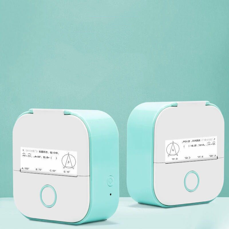 Mini Bluetooth Label Printer – Inkless, Portable & Fun