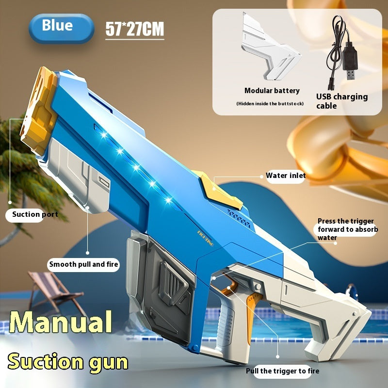 Futuristic Blaster Watercannon – Sci-Fi Soaker with Scope