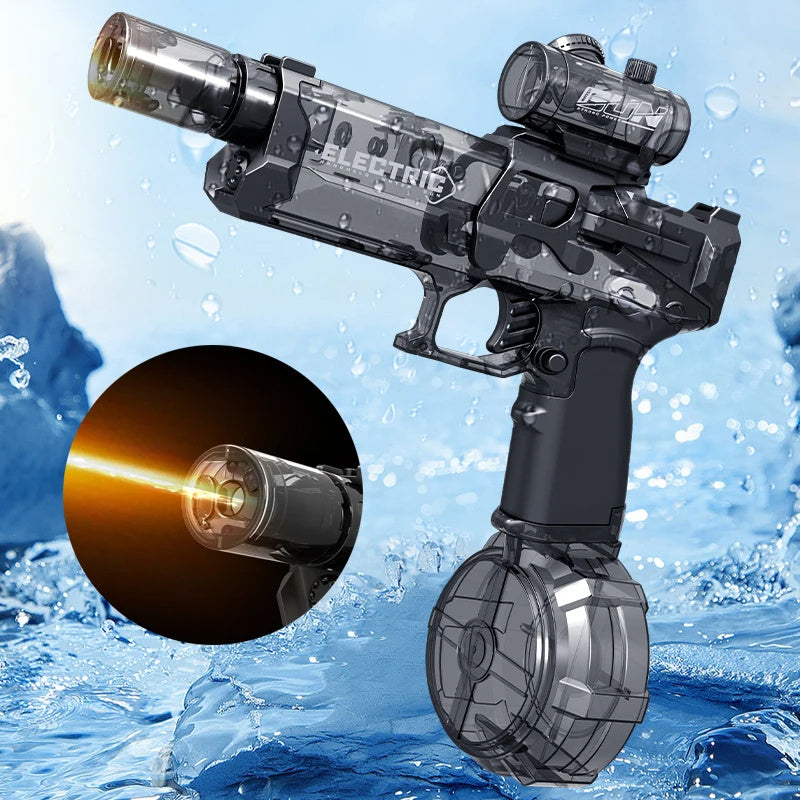 Fire Rat Electric Water Pistol – Auto-Soak & Light FX