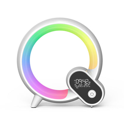 RGB Halo Alarm Clock with Sunrise Light & LED Display