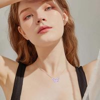 Spread Your Wings – Opal Butterfly Necklace