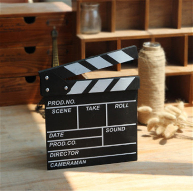 Lights, Camera, Action – Mini Clapperboard