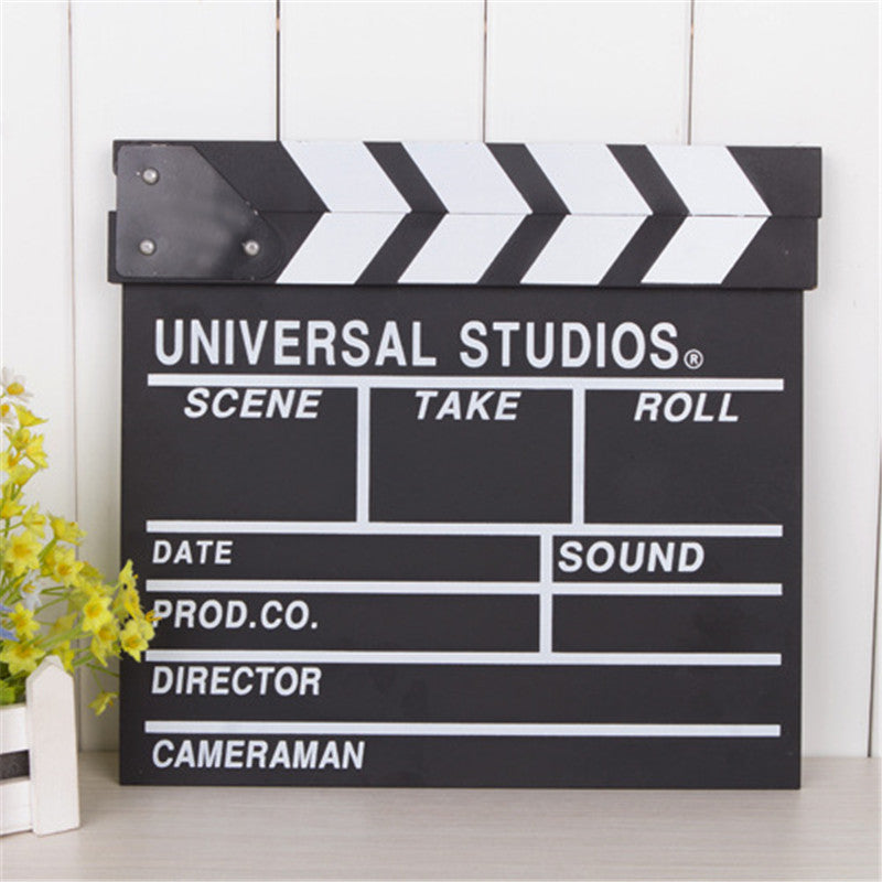 Lights, Camera, Action – Mini Clapperboard