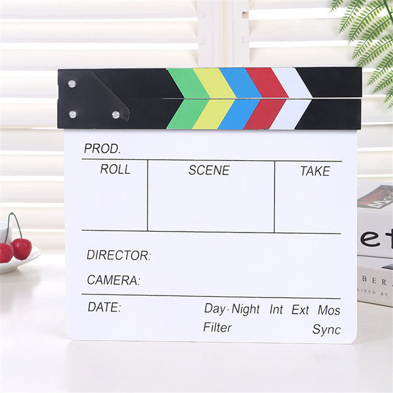 Lights, Camera, Action – Mini Clapperboard