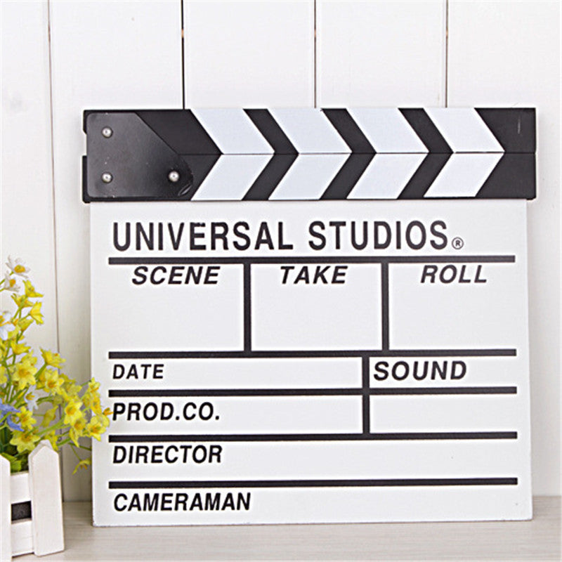 Lights, Camera, Action – Mini Clapperboard