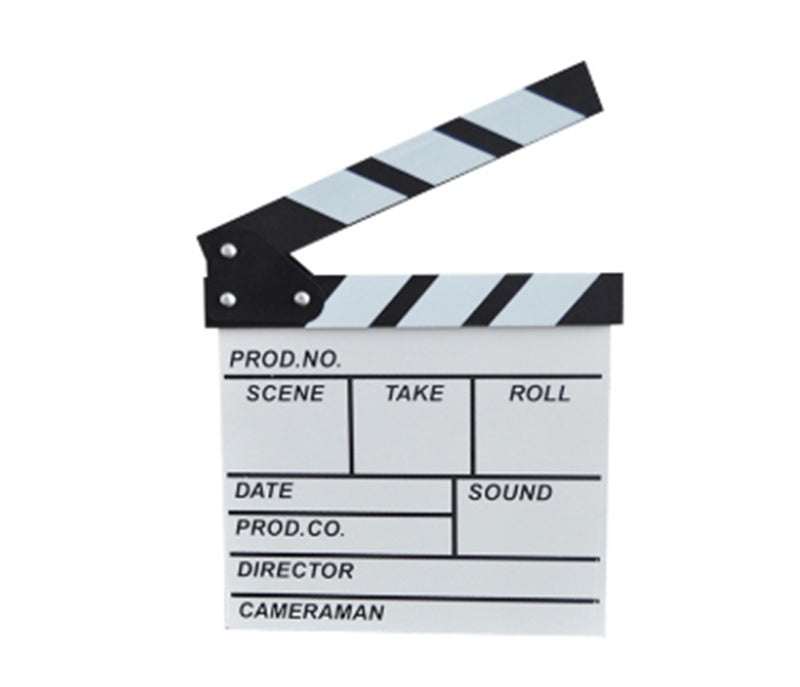 Lights, Camera, Action – Mini Clapperboard