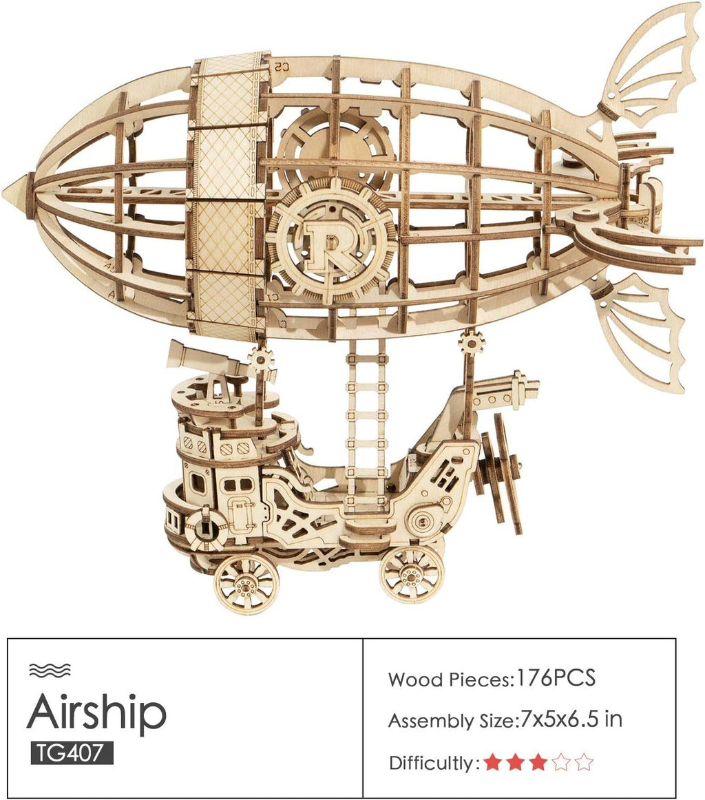 Build Your Dream – Steampunk Airship Puzzle