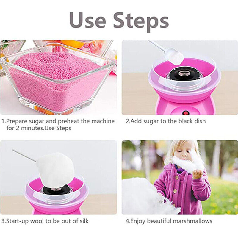 Kids’ Cotton Candy Machine – Floss Maker for Home Parties