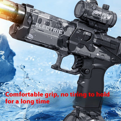 Fire Rat Electric Water Pistol – Auto-Soak & Light FX
