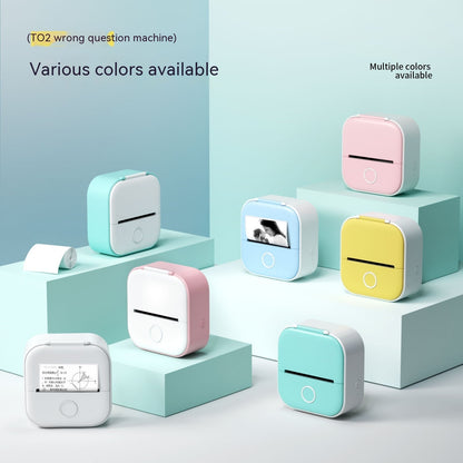 Mini Bluetooth Label Printer – Inkless, Portable & Fun