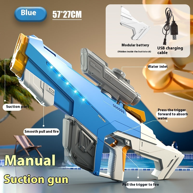 Futuristic Blaster Watercannon – Sci-Fi Soaker with Scope