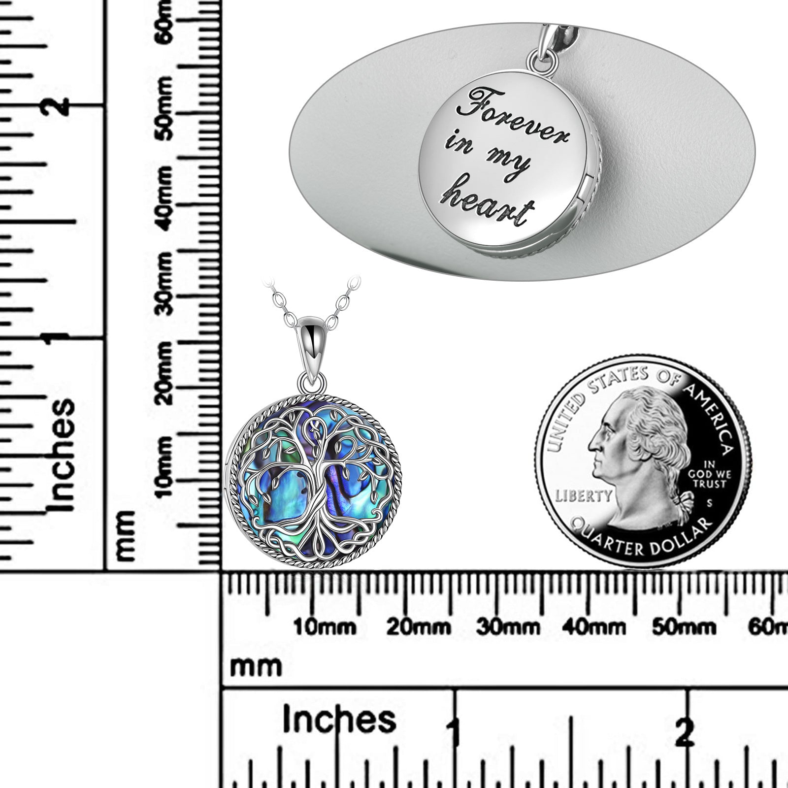 Family Roots – Tree of Life Locket