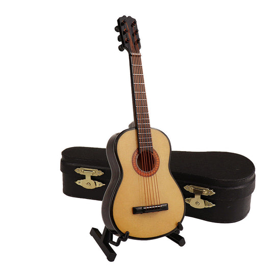 Mini Classical Guitar Decoration – Music Lover’s Gift Model