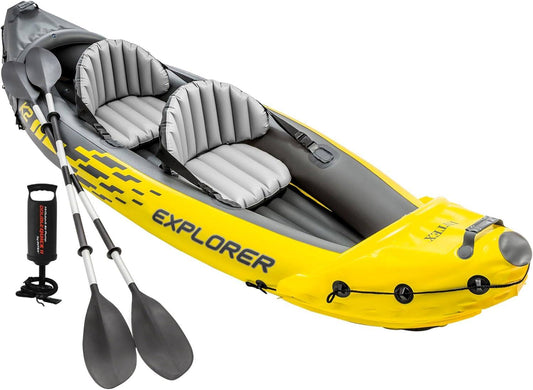 Explorer K2 Inflatable Kayak Set (2-Person)