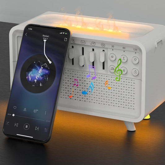 3-in-1 Sleep Machine – Speaker, Light & Humidifier Combo