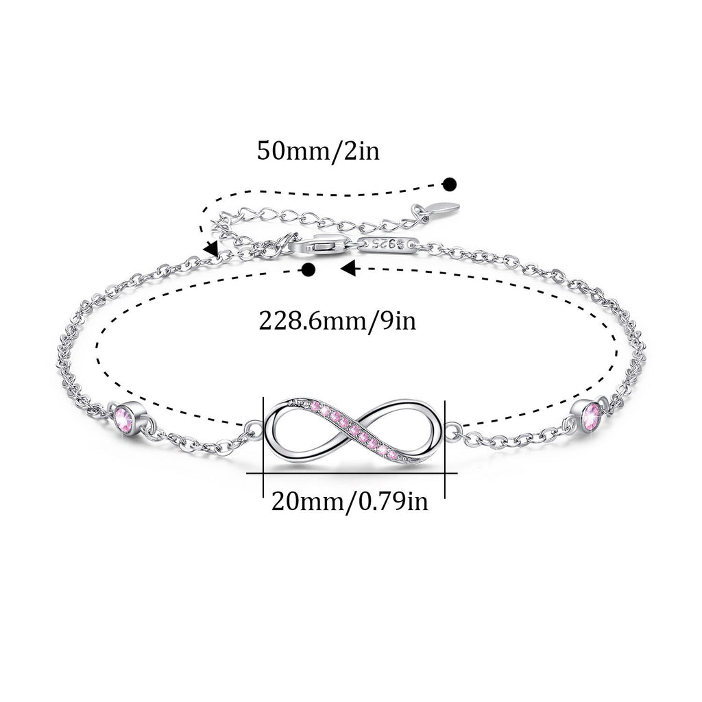 Endless Love – Infinity Heart Anklet