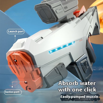 Futuristic Blaster Watercannon – Sci-Fi Soaker with Scope