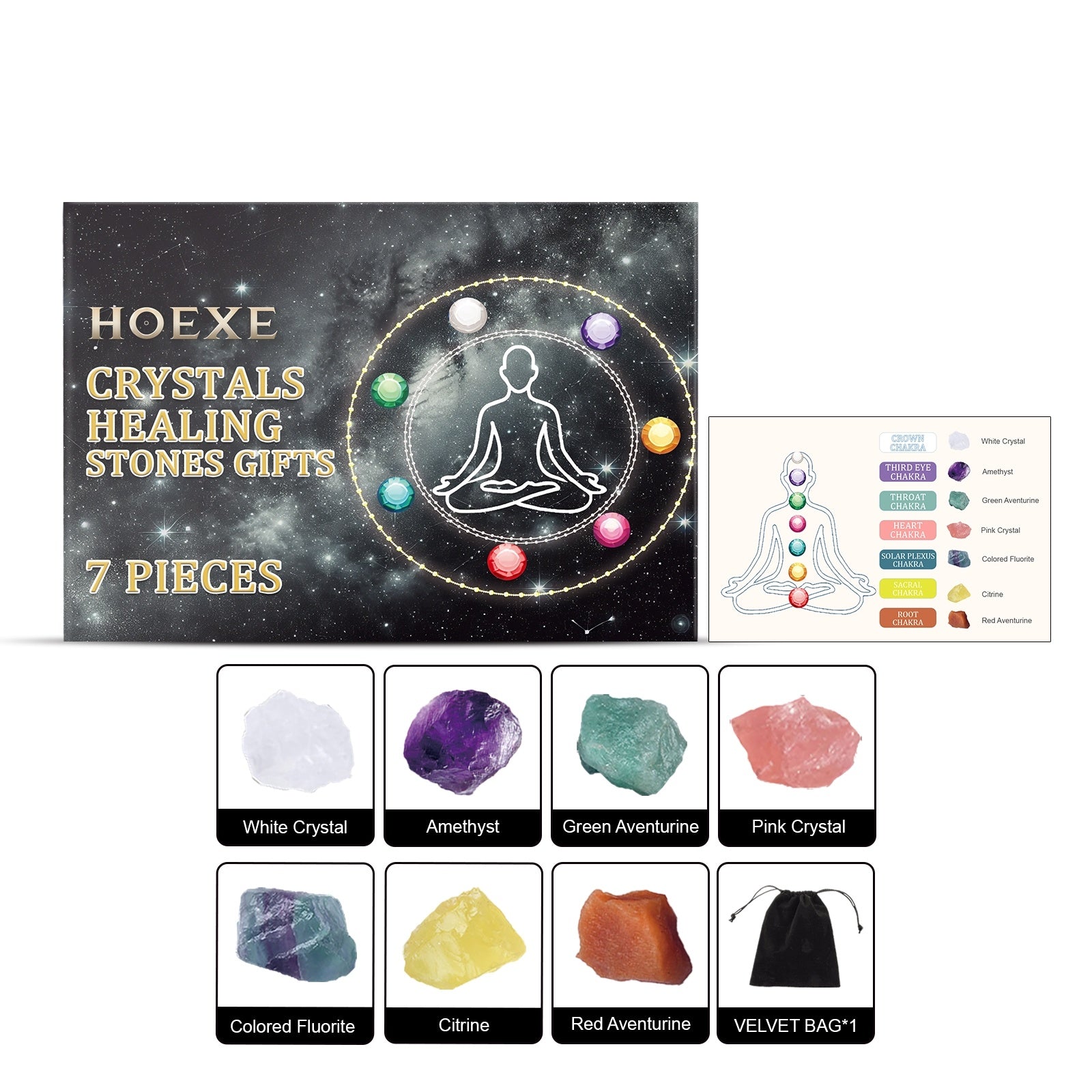 Find Your Balance – Healing Crystal Set