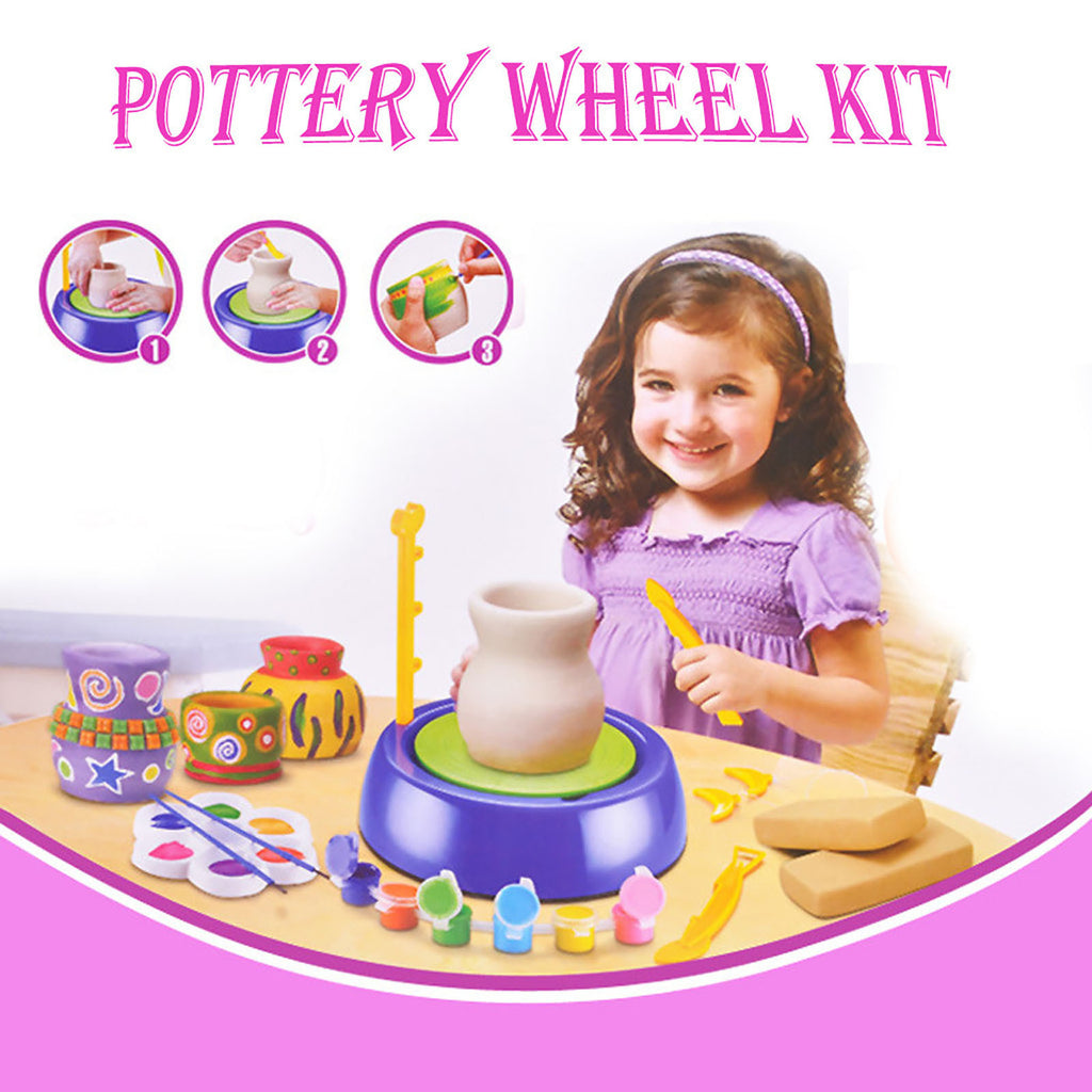 Create and Discover – Pottery Wheel Kit