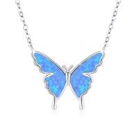 Spread Your Wings – Opal Butterfly Necklace