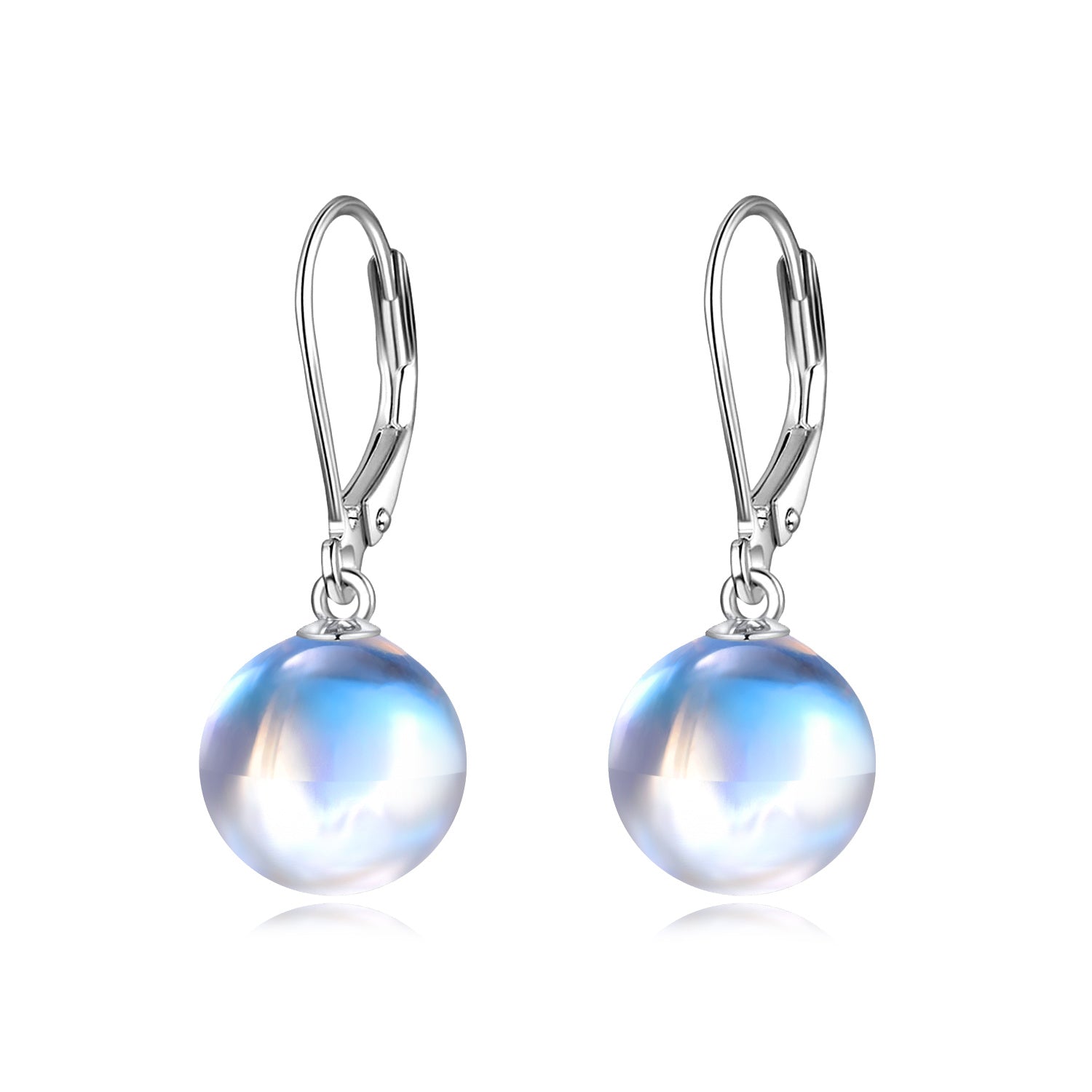 Moonlit Elegance – Moonstone Drop Earrings