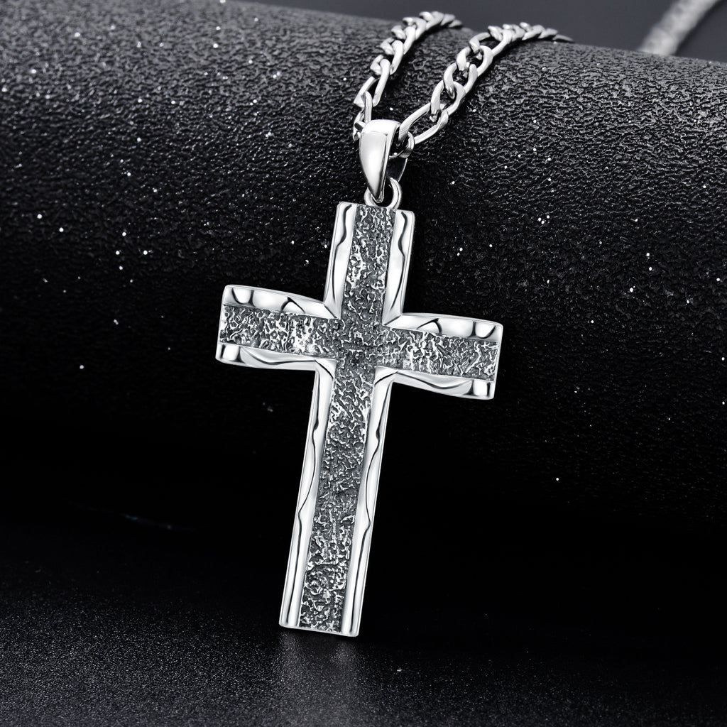Walk in Faith – Sterling Silver Cross
