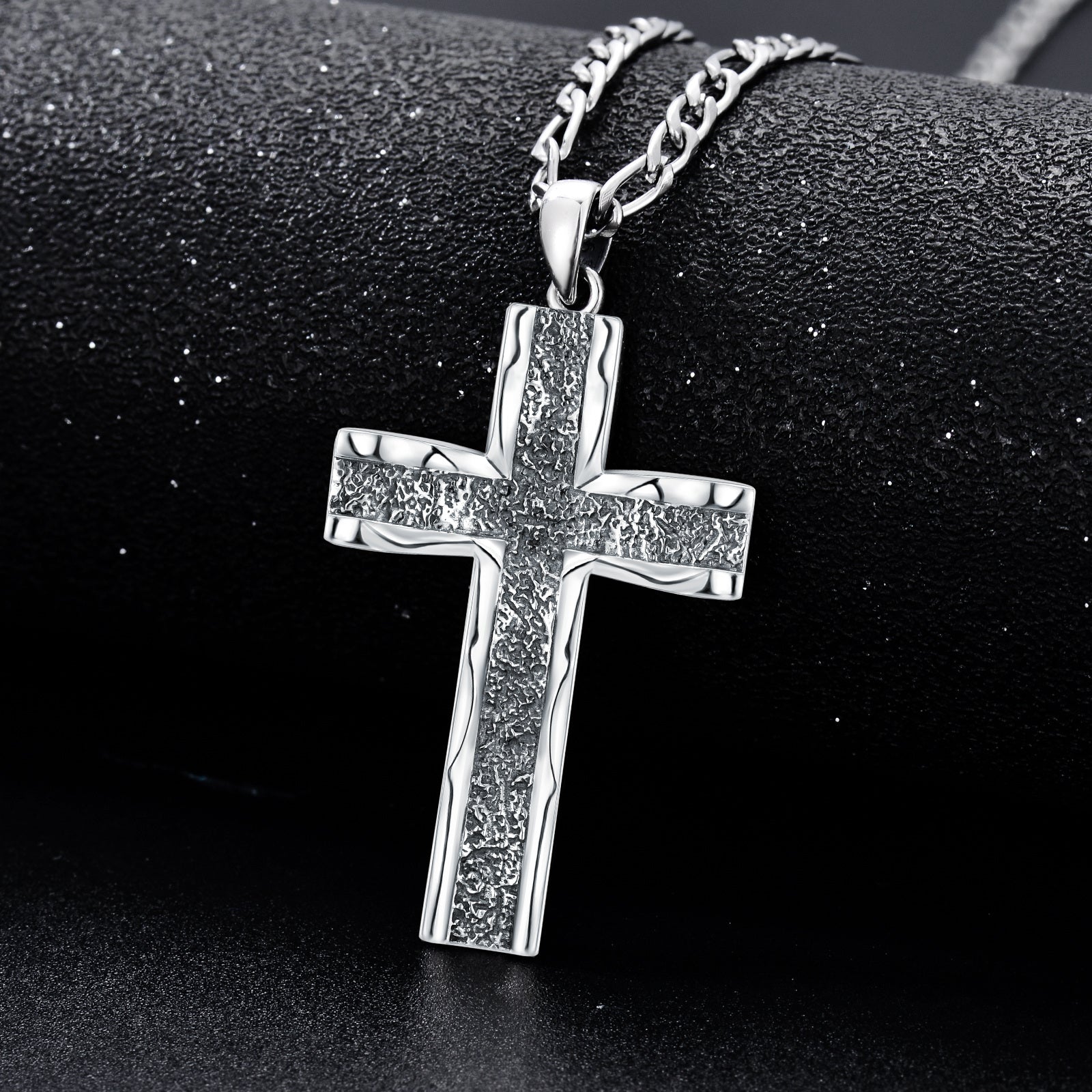Walk in Faith – Sterling Silver Cross