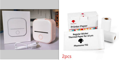 Mini Bluetooth Label Printer – Inkless, Portable & Fun