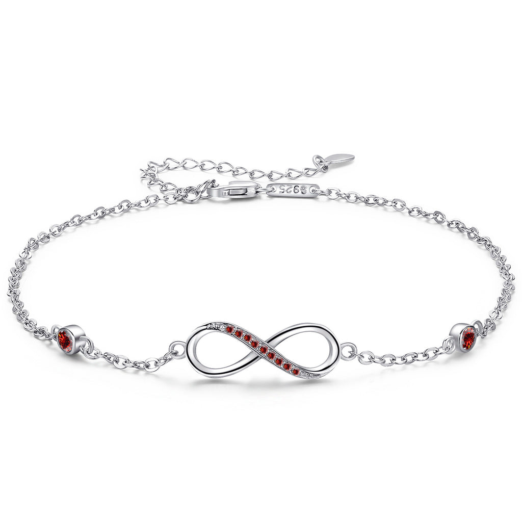 Endless Love – Infinity Heart Anklet
