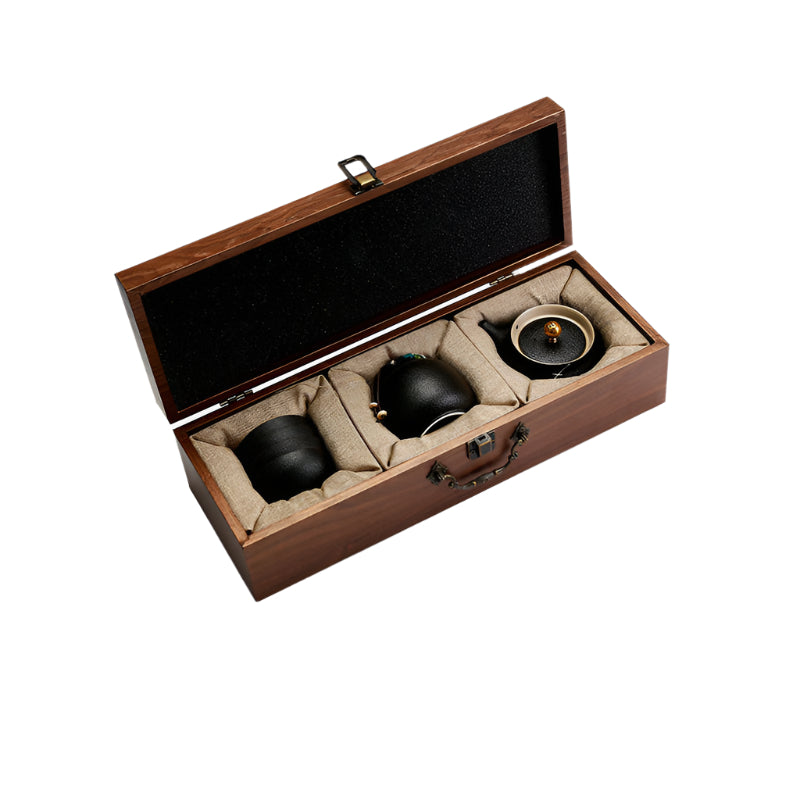 Ceramic Kung Fu Tea Set – Elegant Gift for Guests & Clients