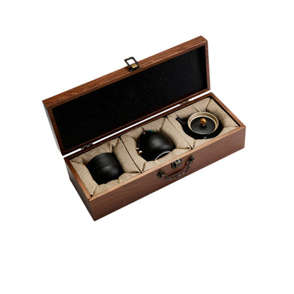 Ceramic Kung Fu Tea Set – Elegant Gift for Guests & Clients