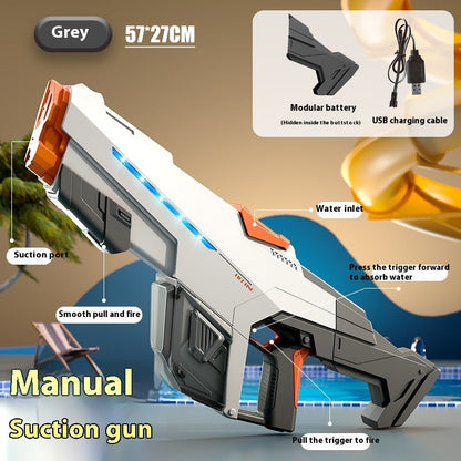 Futuristic Blaster Watercannon – Sci-Fi Soaker with Scope