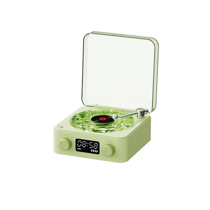 Retro Bluetooth Turntable Speaker – Vinyl-Style Vibes