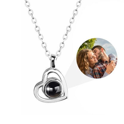 “I Love You” Projection Necklace – 100 Languages Nano Gift