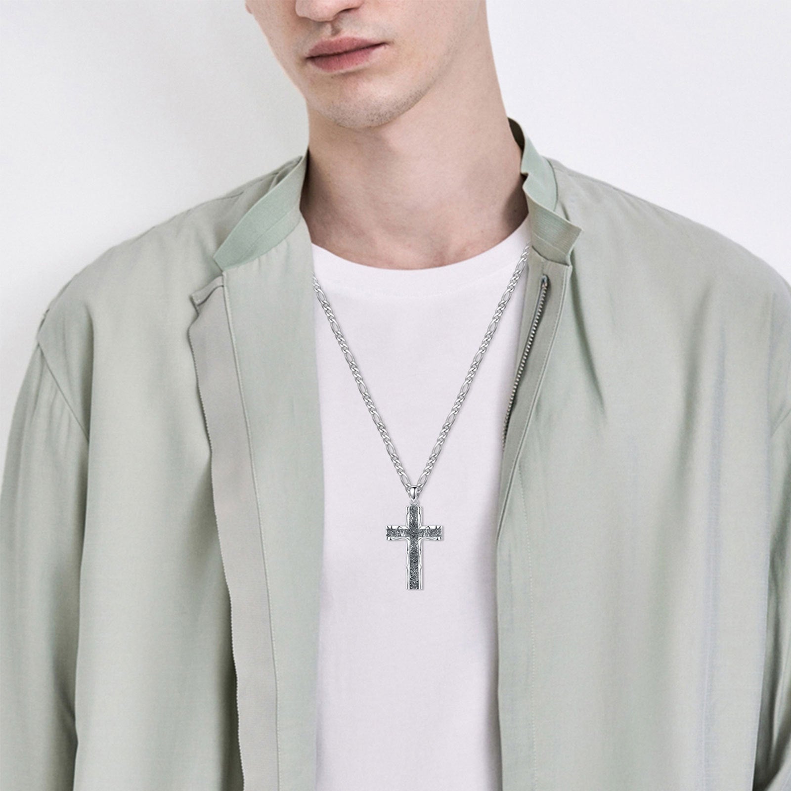 Walk in Faith – Sterling Silver Cross