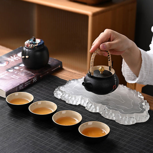 Ceramic Kung Fu Tea Set – Elegant Gift for Guests & Clients