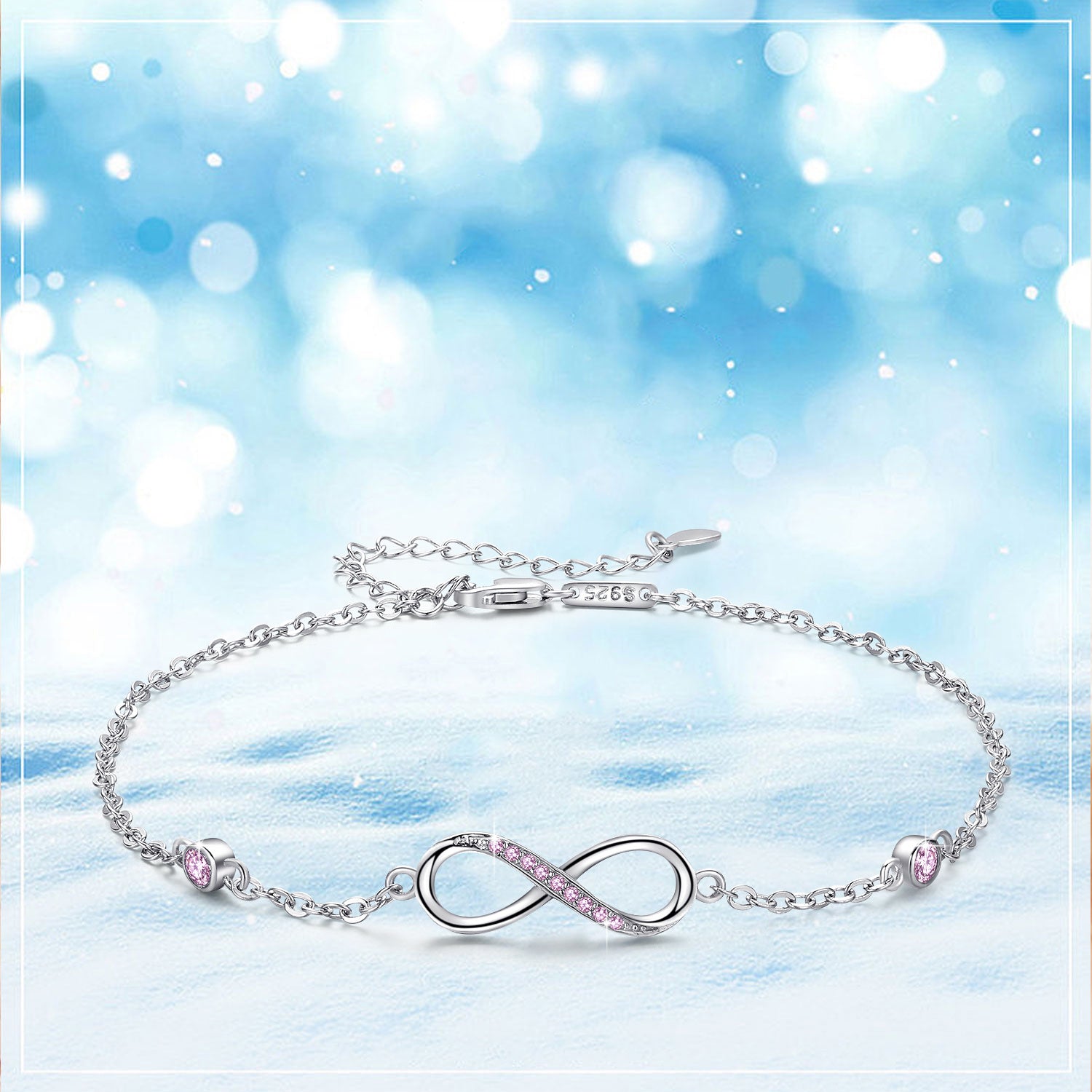 Endless Love – Infinity Heart Anklet