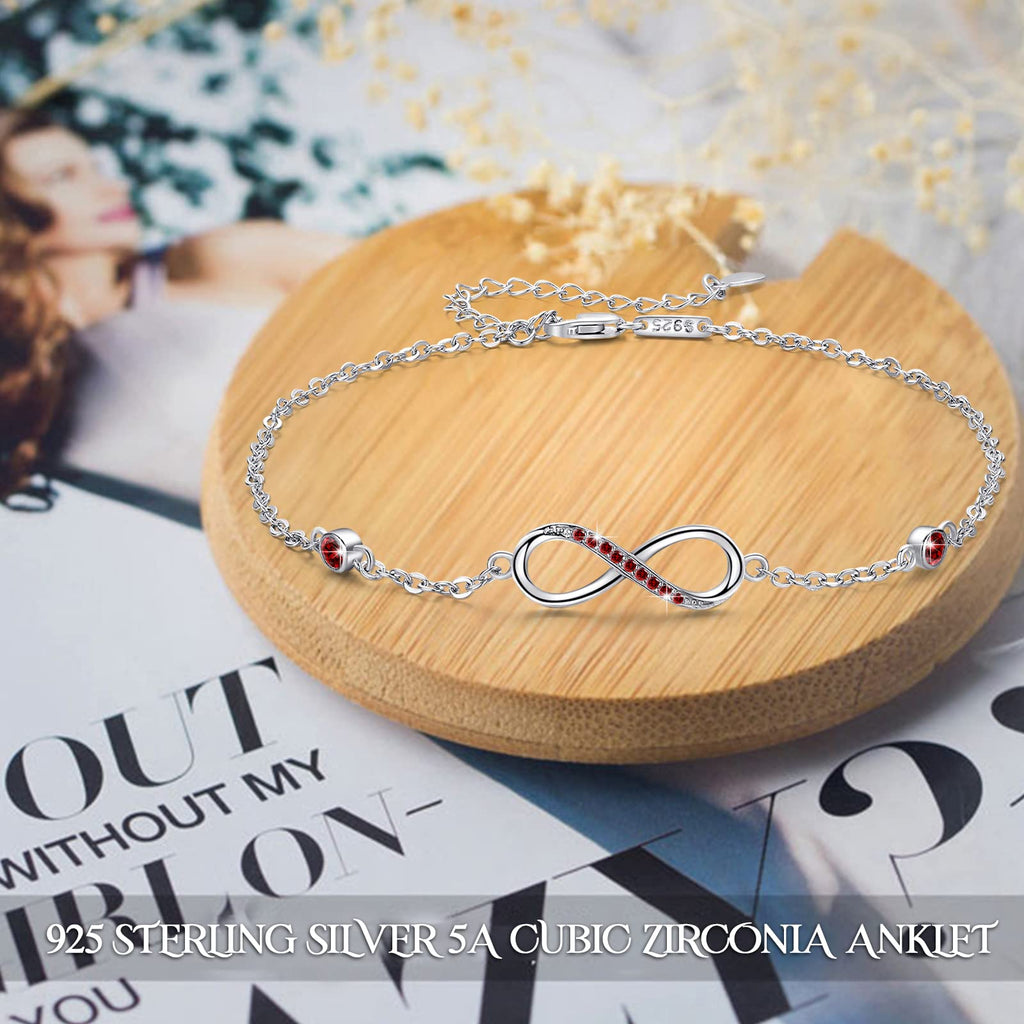 Endless Love – Infinity Heart Anklet
